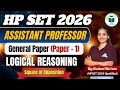 HP SET 2026 Assistant Professor | Paper-1 Logical Reasoning | Complete Discussion | Civilstap 🚀