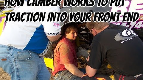 Using Camber to Create Traction in a Race Car Tire; Dirt Late Model, Dirt Modified, or Race Car