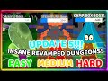 UPDATE 5 RELEASES! NEW INSANE REVAMPED DUNGEONS + DUNGEONS KEYS AND NEW DROPS! | Unboxing Simulator!