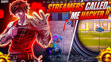 Streamers Called Me Hacker On Live Stream | Intense 1v4 Clutches | Aggressive Gameplay | BGMI 🔥💀