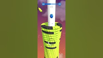 Stack Ball Game Play ▶️ | Puzzle 🧩 Game Play ⏯️ | Level 99 to 100 | #shorts #short #shortsfeed