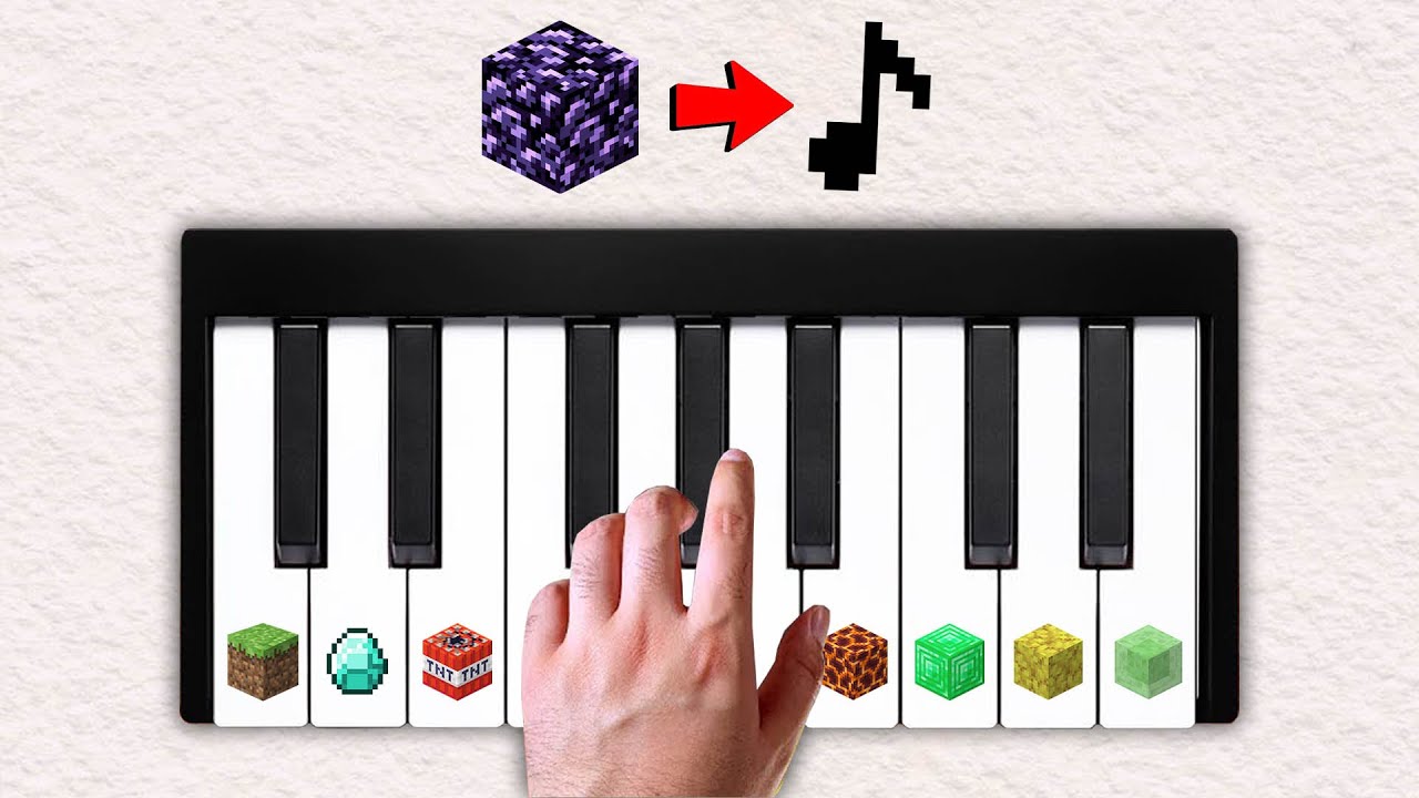 J'ai utilisé les sons de Minecraft pour faire une Musique... (dites moi