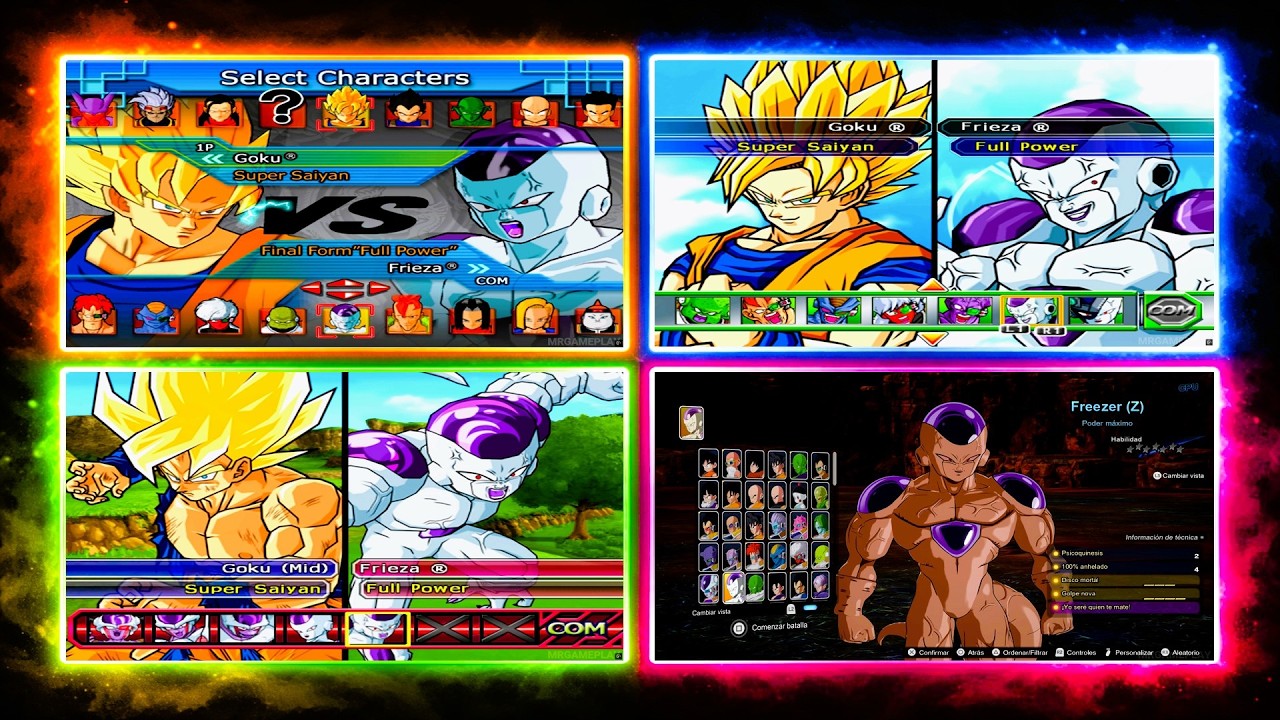 Goku vs Frieza – Battle From Tenkaichi 1 to Sparking Zero!