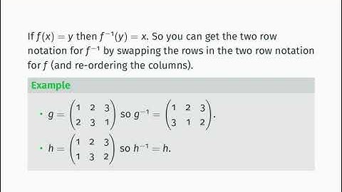 MATH0007 video 10: permutations