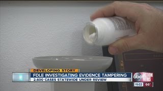 FDLE chemist accused of stealing drug evidence