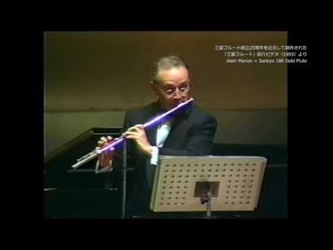 Alain Marion plays Sankyo Flute