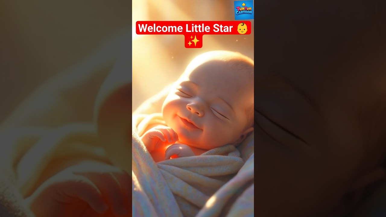 Welcome Little Star 👶✨ | New Baby English Poem | AI Voice