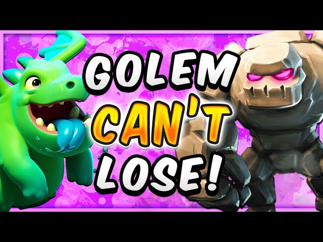 SirTagCR: CAN ALWAYS COMEBACK! GOLEM BALLOON CRUSHES ANY DEFENSE