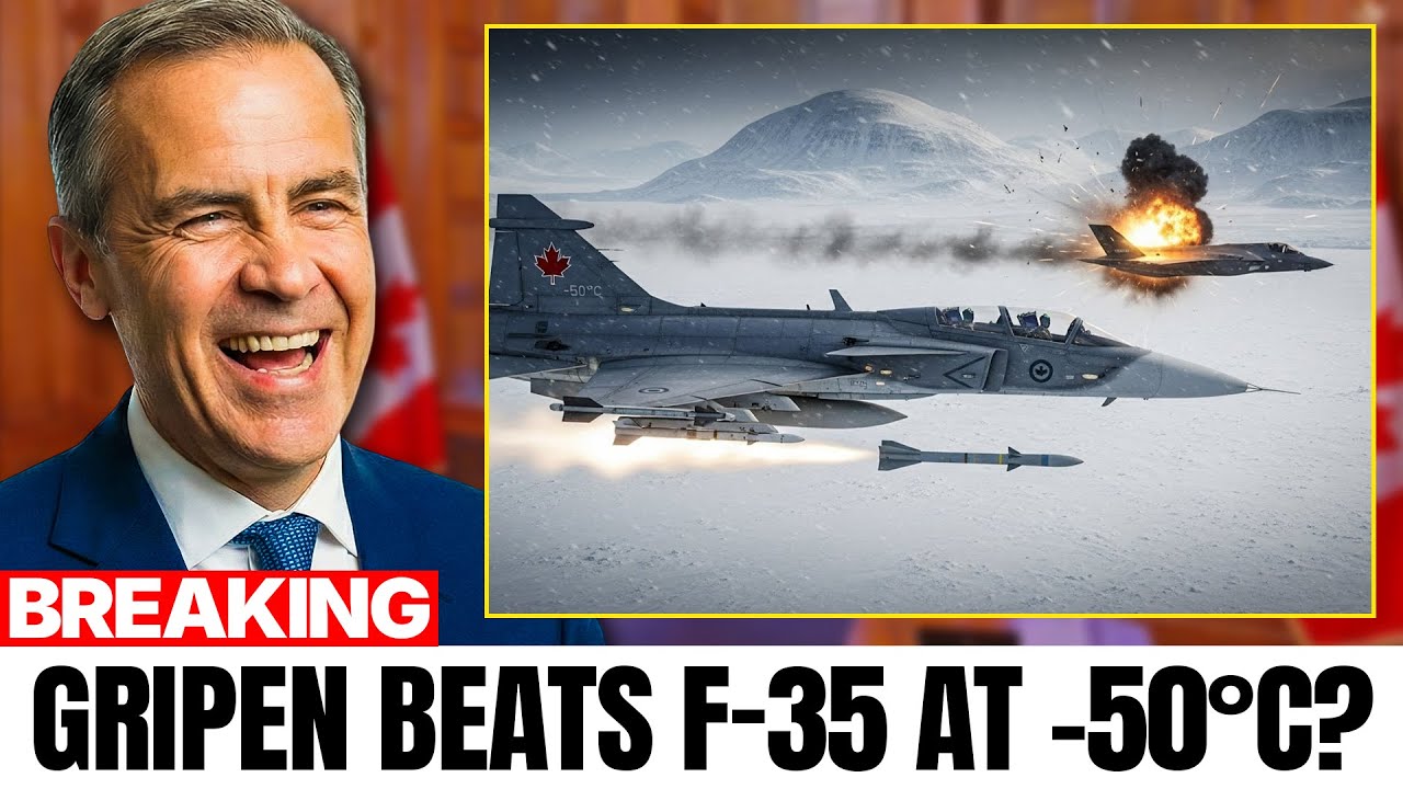Gripen Has a BIG Edge Over the F35 in Arctic Warfare?