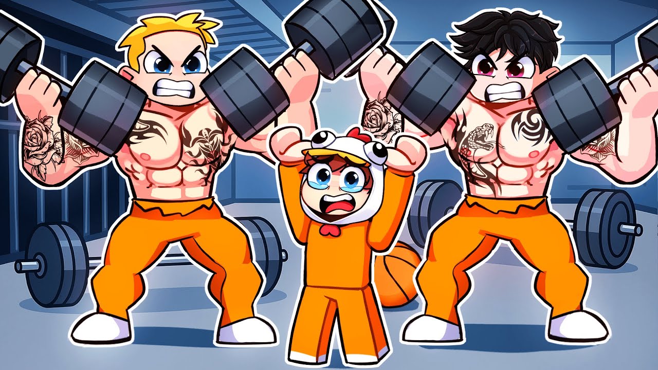 J'ai ESSAYÉ de VAINCRE le GANG le PLUS FORT en PRISON sur ROBLOX !