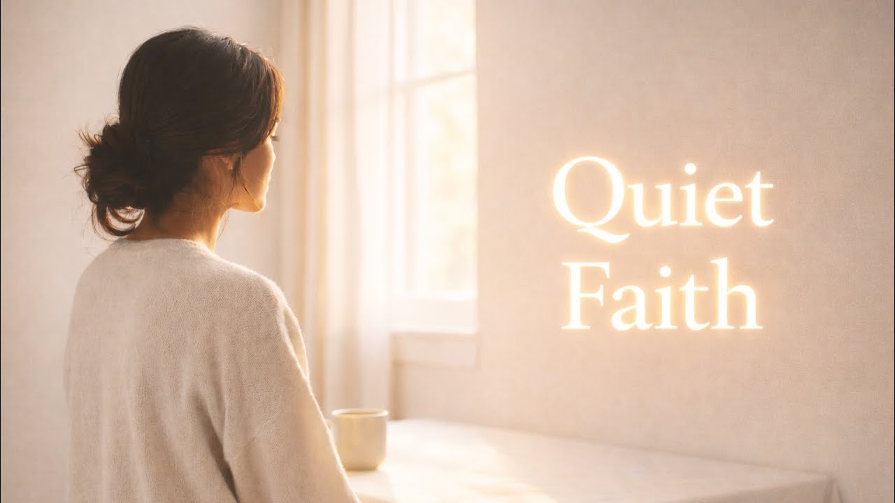 A Quiet Place With God When Life Feels Heavy | Christian Prayer for Peace, Stillness & Trust