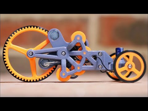 Эта машина проезжает дальше, чем ты её толкаешь