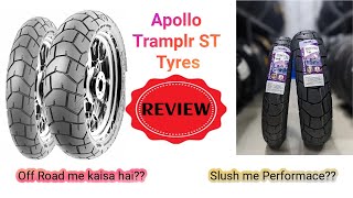 Apollo Tramplr ST Tyre Review from Adikailash..Must Watch