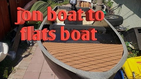 Flats boat build | episode 1 plan  & construction