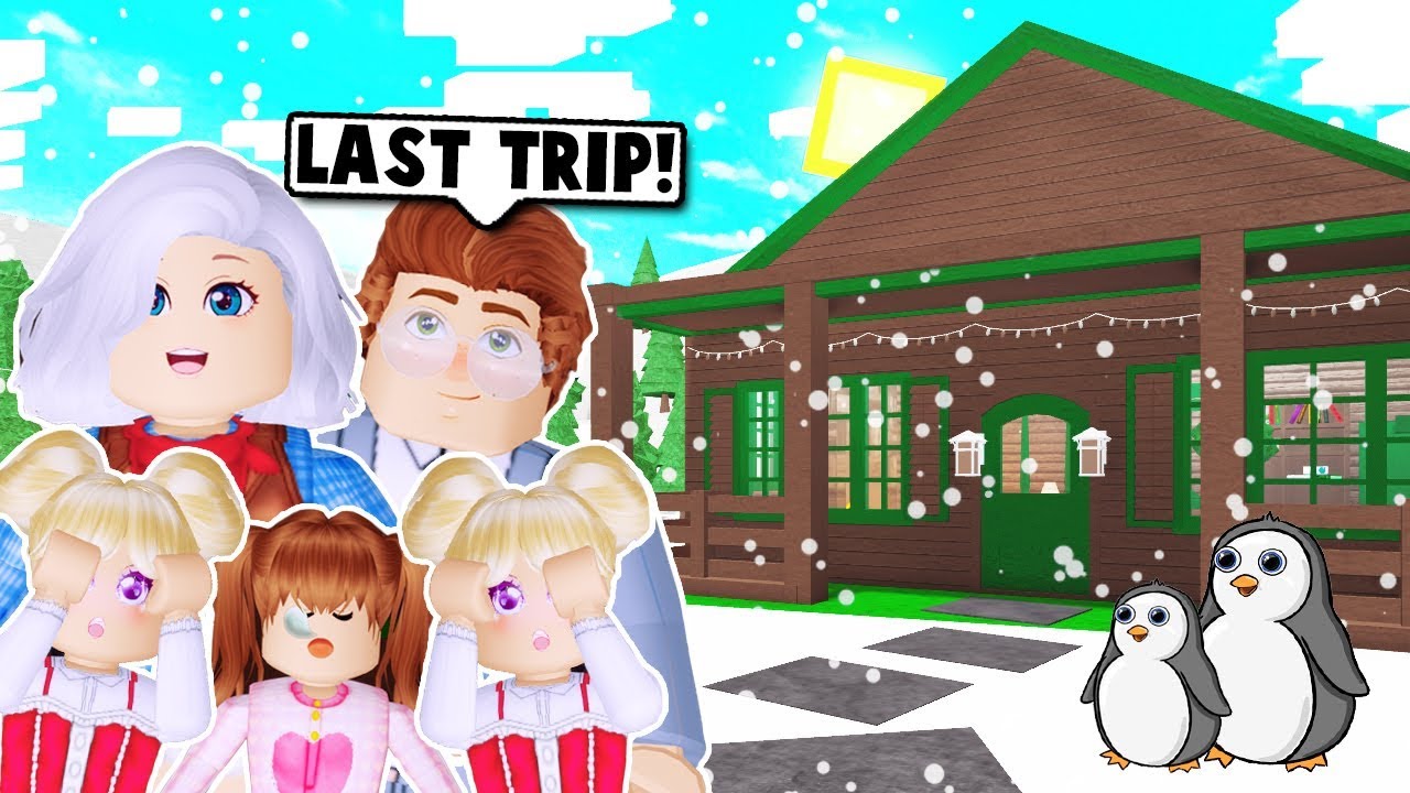 We Went On Our Last Family Trip Before The Divorce On Bloxburg Roblox - 