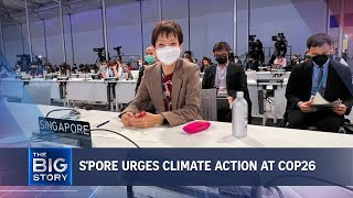 S'pore calls on developed nations to hit US$100 billion climate goal | THE BIG STORY