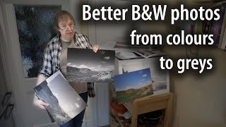 Better B&W photos from controlling how colours turn grey