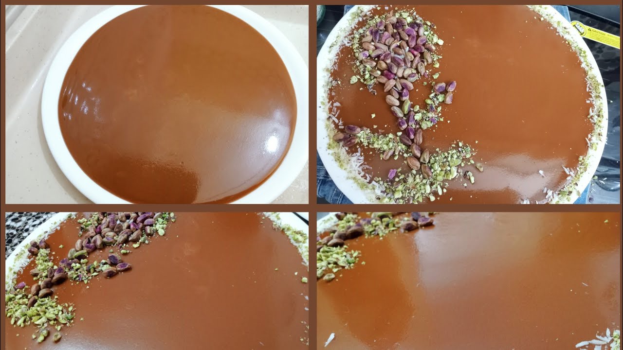 حلاوه جكليتيه 🍬بدون نشا بدون شيره☺️ تلمع ومتتكتل ولاتخرب وتحدي 💪 وطريقه بسيطه جدا🧐 شوفوها