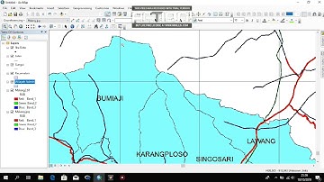 Georeferencing dan Digitasi Peta Menggunakan ArcGIS 10.4