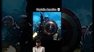 “Sab bhaag gaye… par woh grenade pe jump kar gaya. 💥#CaptainAmerica #MarvelViral #HeroMoment 💥