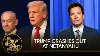 Celebrity Trump DGAF About "Boring" Iran Peace Talks, Calls Israel's Netanyahu "F**king Crazy" | Tonight Show Profile