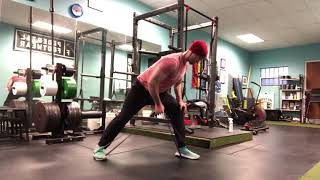 TonyGentilcore.com - Split Stance 1-Arm Band Row