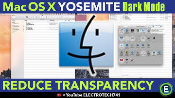 Mac OS X Yosemite Tips - Reduce Transparency Dark Mode in System Preferences - BetterSnapTool Shown