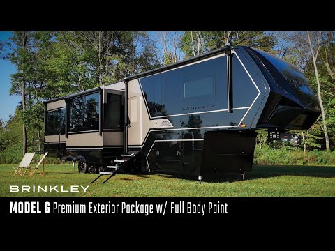 | Model G Fifth Wheel Toy Hauler Line 15 Model G Premium Exterior Package with Full Body Paint