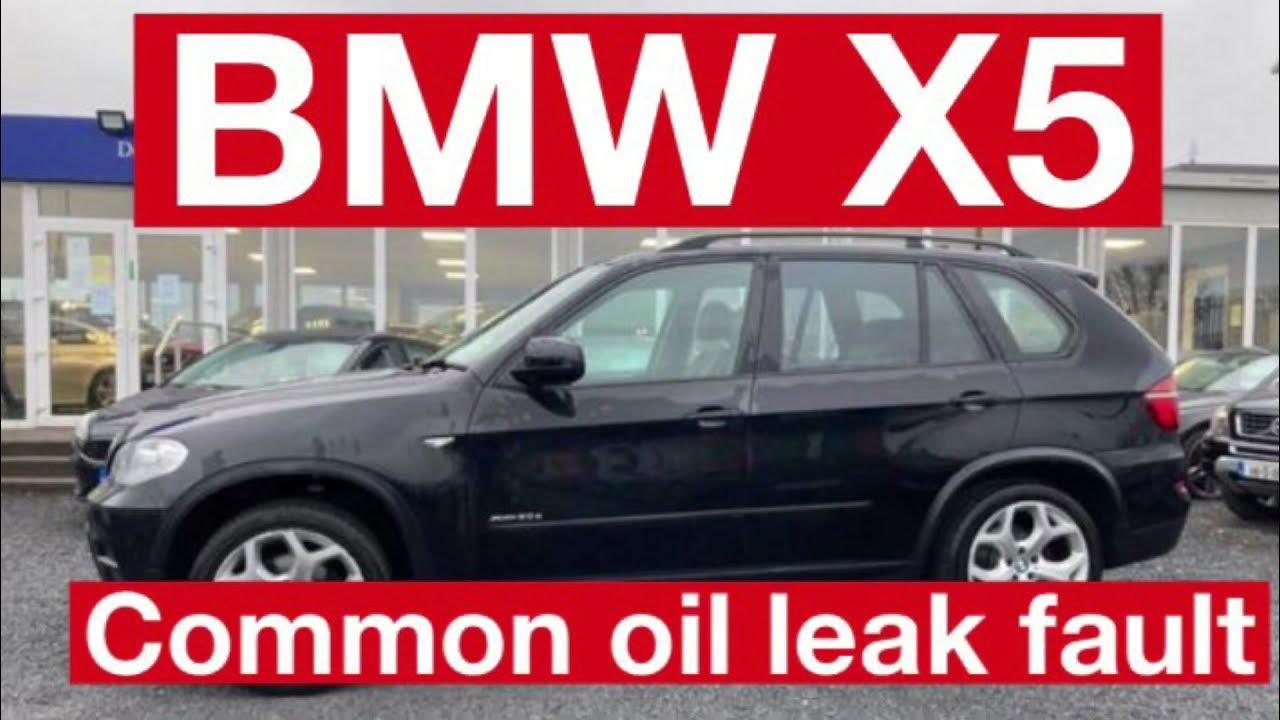 BMW X5 oil leak common cause (fix) - YouTube