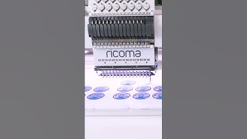 Multi-Head Embroidery in Action 120 Custom Patches & Logos Stitched with Precision 🇦🇺🧵