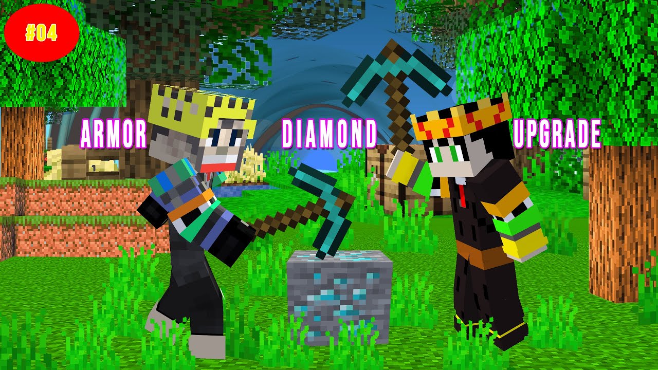 Minecraft Diamond Upgrade Armor Diamond upgrade in Minecraft🤔 I@PeehanGaming - YouTube