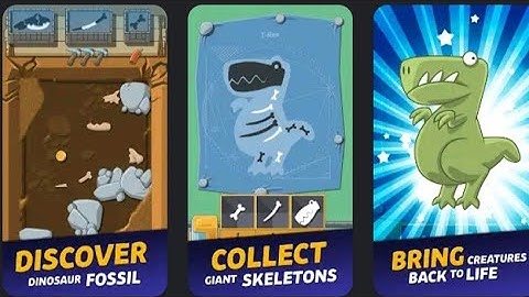 Crazy Dino Park : GamePlay WALKTHROUGH part 1 - tutorial on Android)