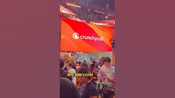Crunchyroll Booth at Anime Expo 2023!🔥 #animeexpo #jujutsukaisen #onepiece #crunchyroll