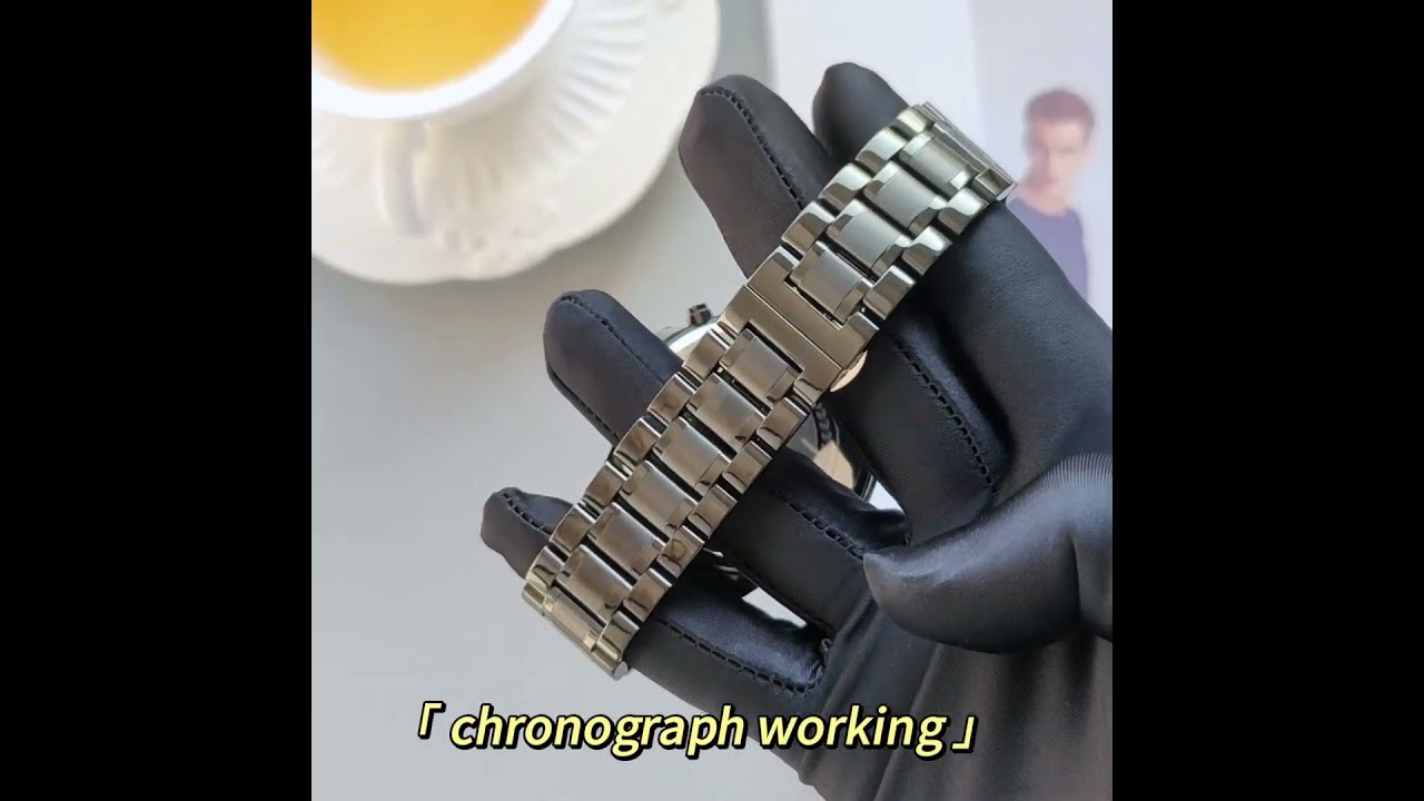 CRRJU waterproof luxury 316L stainless steel  luminous hand male boy quartz watch