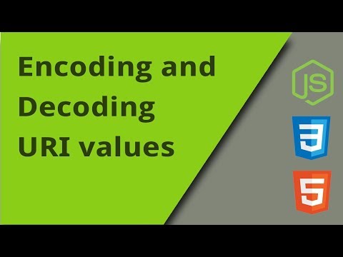 วีดีโอ: การใช้ encodeURIComponent ใน JavaScript คืออะไร?