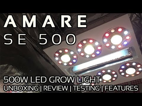 Amare SE500 LED Grow Light Review