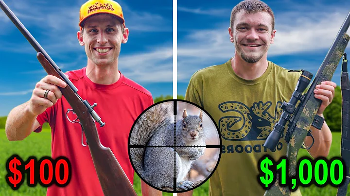 $100 VS $1,000 Squirrel Hunting Challenge! Ft. Kendall Gray
