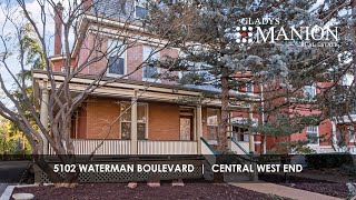 5102 Waterman Boulevard, St. Louis Missouri 63108