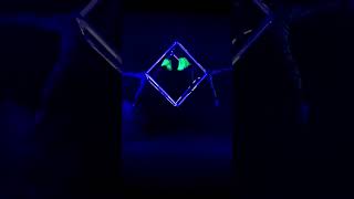 LED aerial cube demo