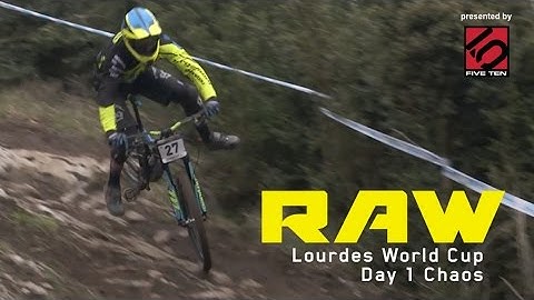 Vital RAW - Lourdes World Cup DH Chaos from Day 1