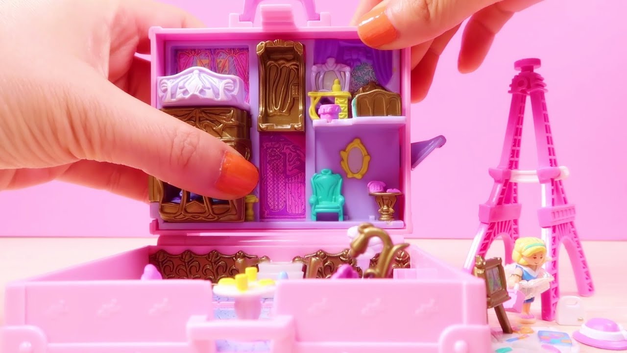 Polly Pocket – Polly In Paris – 1996 – Bluebird – Occasion