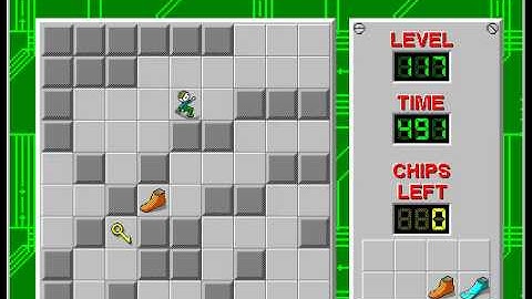 CCLP2 level 117 solution - 476 seconds