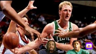 LARRY NO LOOKED THIS!! Ki \& Jdot Reacts to Larry Bird is the Word - Rare Highlights of Larry Bird