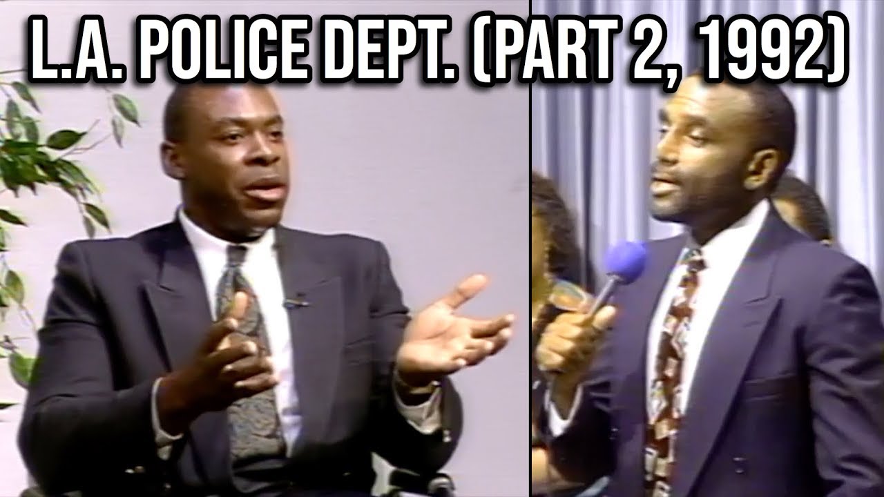 black community fund Blacks and the L.A. Police Department (Part 2, 1992)