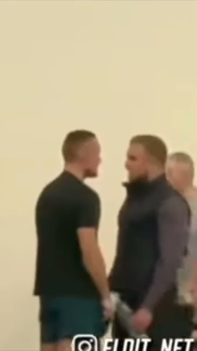 Yasser gibt 2 respekt schellen Barrelo Bocxkampf Backstage