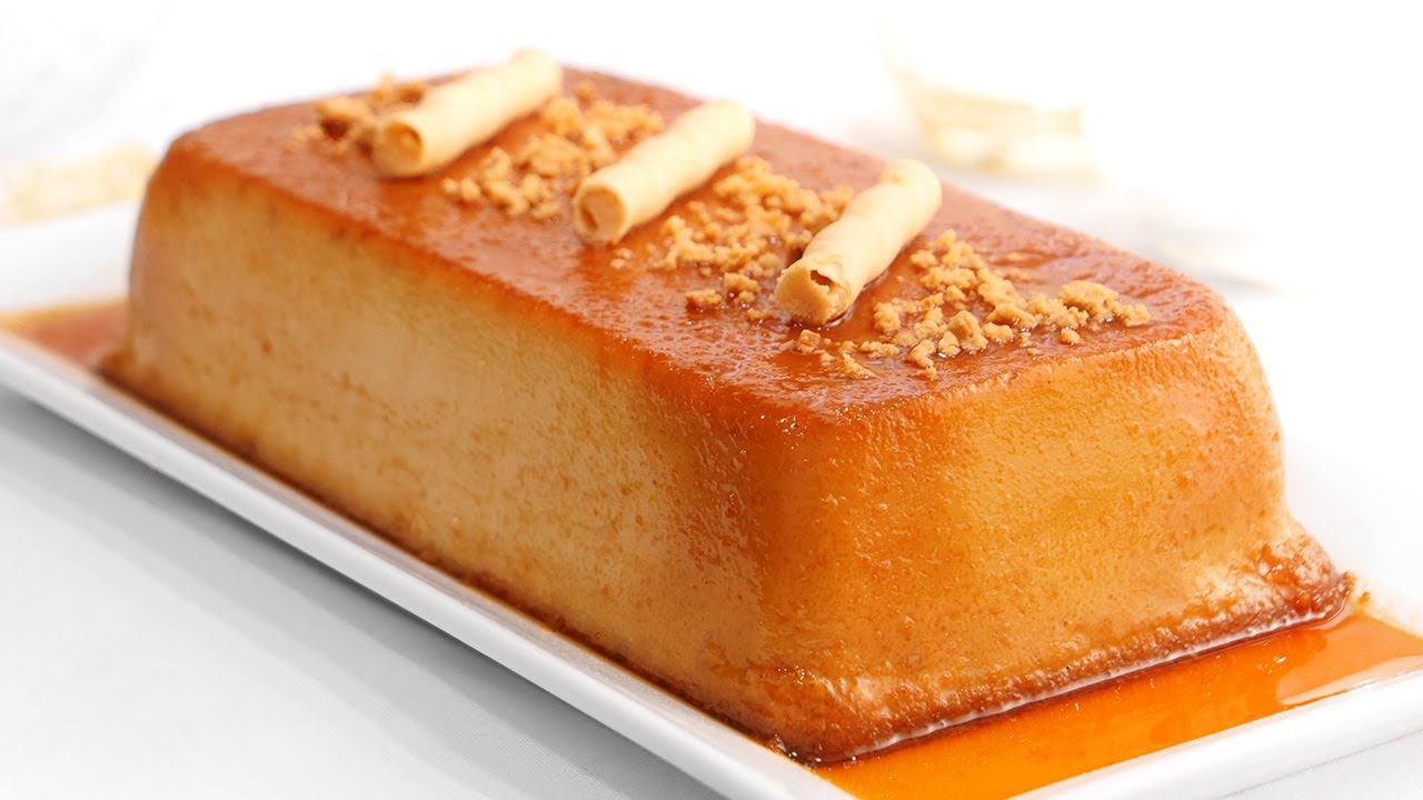 Flan de Turrón muy fácil y delicioso