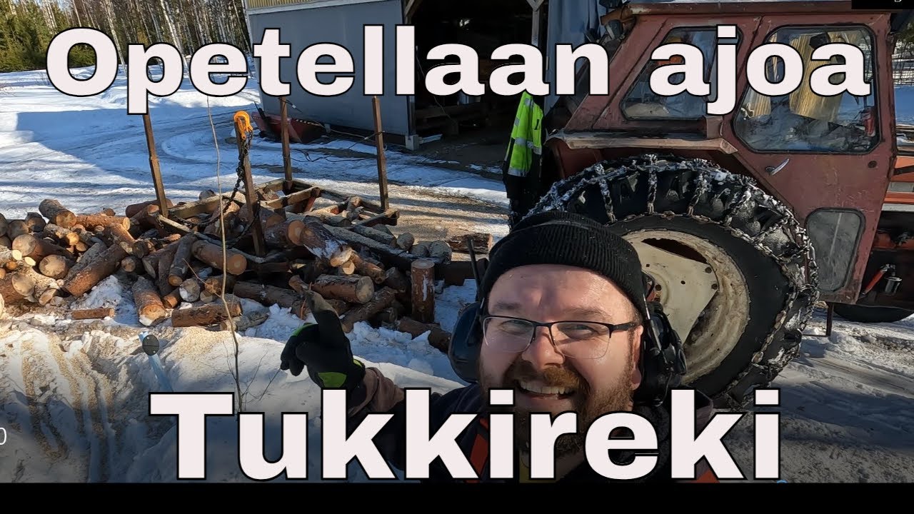 Harjotellaan tukkireen käyttöä