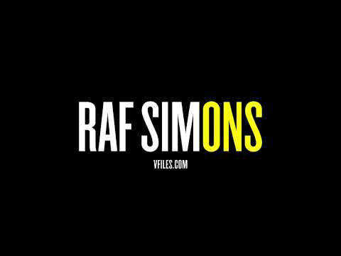 Wideo: Calvin Klein Potwierdza, że Raf Simons Został Dyrektorem Kreatywnym