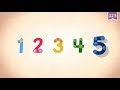 Learn Number Five 5 in English & Counting, Math by Endless Alphabet Kids Educational Video