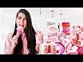 I only ate PiNK for 24 HOURS Challenge!!